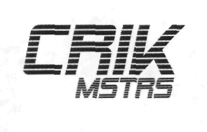 Crik Mstrs (logo) Device mark 2293173 Trademark