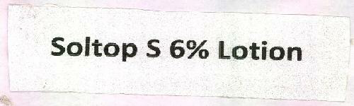 Soltop S 6% Lotion Device mark 2656144 Trademark