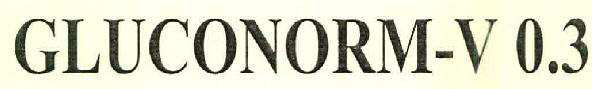 Gluconorm-v 0.3 Device mark 2736062 Trademark