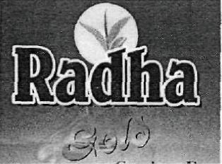 Radha, Tea Leaf De. Device mark 1609014 Trademark