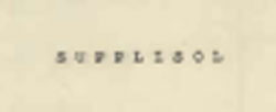 Supplisol Device mark 448176 Trademark