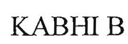 Kabhi B Device mark 2748098 Trademark