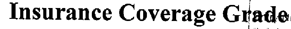 Insurance Coverage Grade Device mark 2218007 Trademark