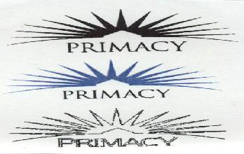 Primacy With Logo Device mark 1677337 Trademark