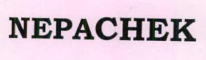 Nepachek Device mark 2464862 Trademark