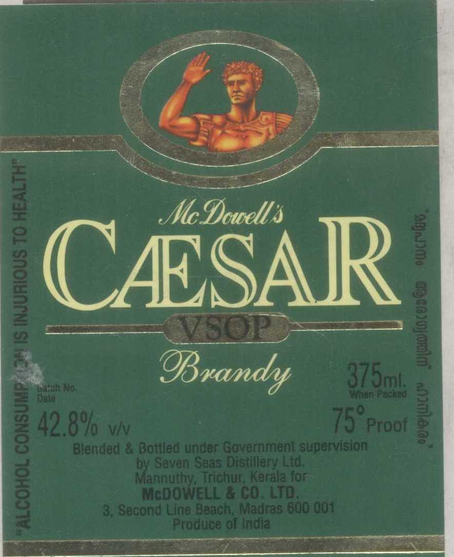 Caesar (label) Device mark 879574 Trademark