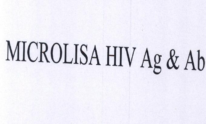 Microlisa Hiv Ag And Ab Device mark 1508902 Trademark