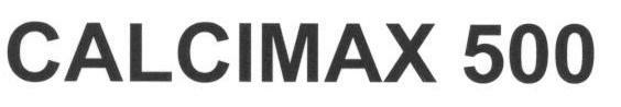 Calcimax 500 (device) Device mark 1656886 Trademark
