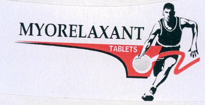 Myorelaxant (label) Device mark 1999429 Trademark