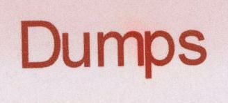 Dumps (label) Device mark 1577986 Trademark