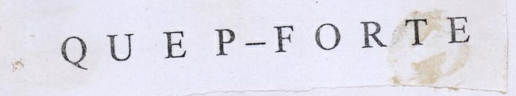 Quep-forte Device mark 1779354 Trademark