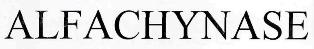 Alfachynase Device mark 2814541 Trademark