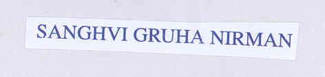 Sanghvi Gruha Nirman Device mark 1570816 Trademark