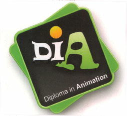 Dia With Word Diploma In Animation Device mark 2221893 Trademark