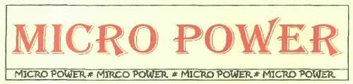 Micro Power (logo) Device mark 2690132 Trademark