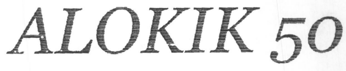 Alokik 50 (device) Device mark 1620910 Trademark