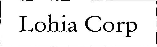 Lohia Corp (device) Device mark 2540672 Trademark