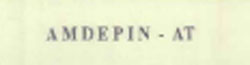 Amdepin - At Device mark 803280 Trademark