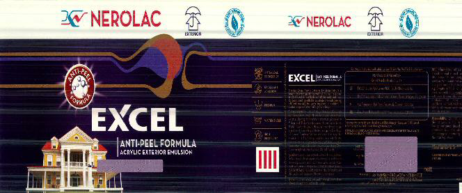 Nerolac Excel Anti-peel Formula Device mark 2430182 Trademark