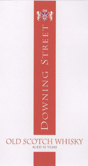 Downing Street With Lable Device mark 1703643 Trademark