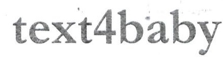 Text4baby Device mark 2065501 Trademark
