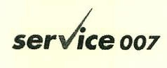 Service 007 Device mark 1489395 Trademark