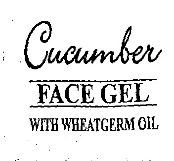 Cucumber Face Gel Device mark 1197370 Trademark