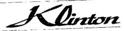 Klinton Device mark 814294 Trademark
