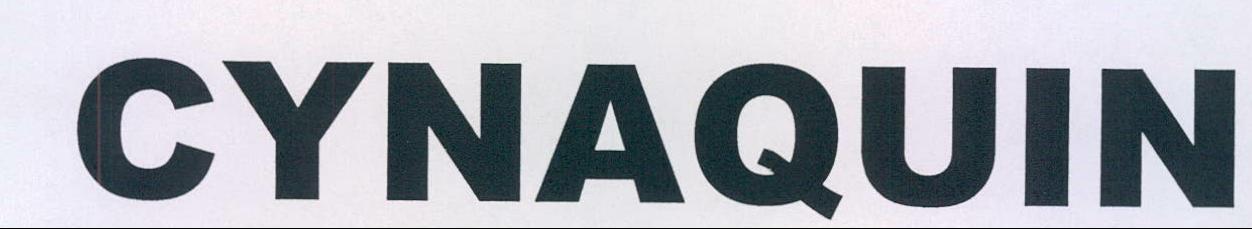 Cynaquin Device mark 2178444 Trademark
