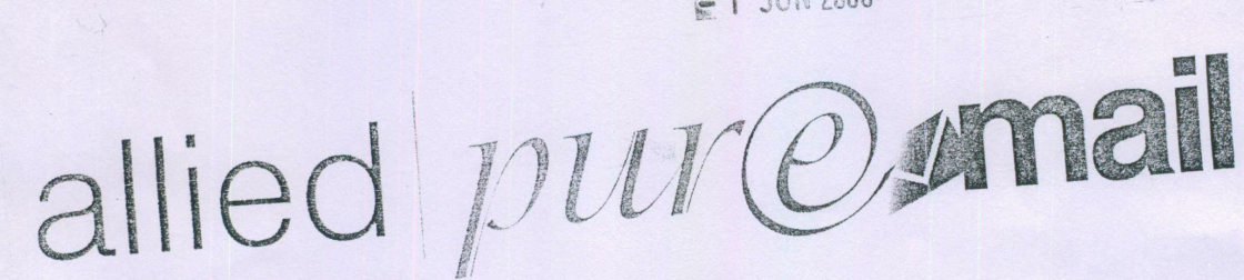 Allied Pur@mail( Device Of Envelopes) Device mark 1456106 Trademark