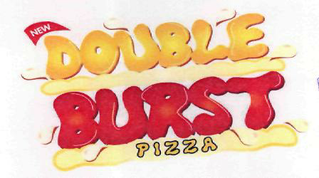 New Double Burst Pizza (device) Device mark 2145002 Trademark