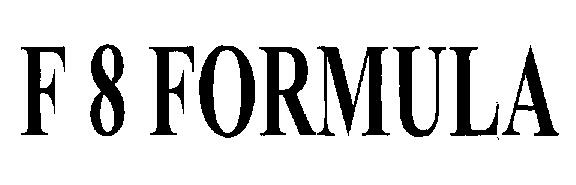 F 8 Formula (device) Device mark 2253837 Trademark