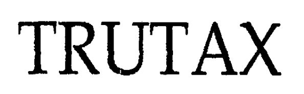 Trutax. Device mark 1390775 Trademark