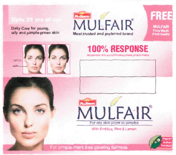 Mulfair (label) Device mark 2254561 Trademark
