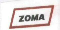Zoma With Label Device mark 1470030 Trademark