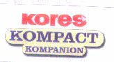 Kores Kompact Kompanion (label) Device mark 1490597 Trademark