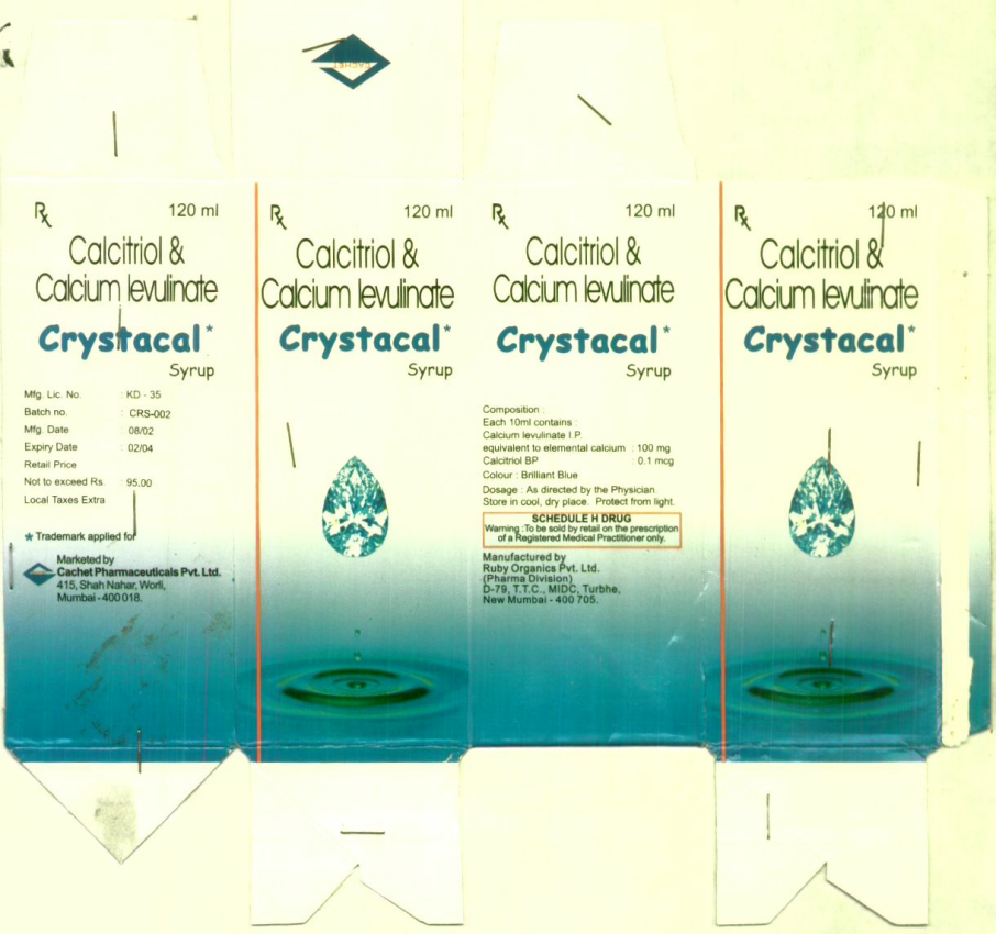 Crystacal Device mark 1140570 Trademark