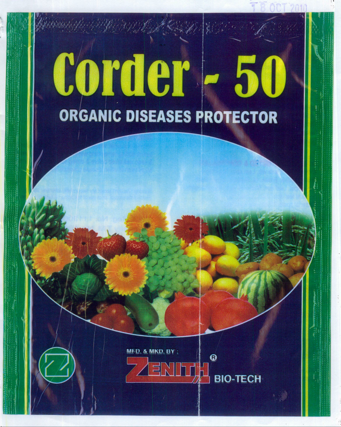 Corder - 50 Organic Diseases Protector Device mark 2038957 Trademark