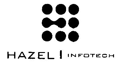 Hazel Infotech (device Of Dots) Device mark 1418880 Trademark