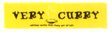 Very Curry (label) [device Of India] Device mark 1406608 Trademark