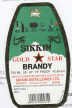 Sikkim Gold Star Brandy Device mark 1846551 Trademark