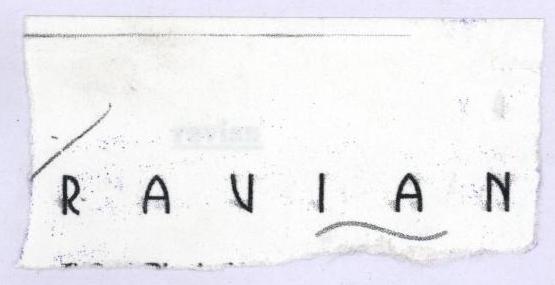 Ravian Device mark 1976729 Trademark