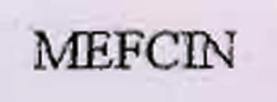 Mefcin Device mark 1037113 Trademark