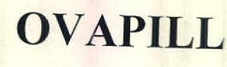Ovapill Device mark 2643448 Trademark