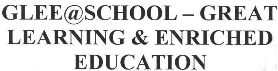 Glee@school - Great Learning & Enriched Education Device mark 2066000 Trademark