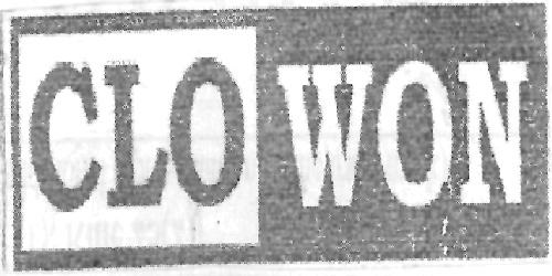Clo Won (device) Device mark 2146957 Trademark