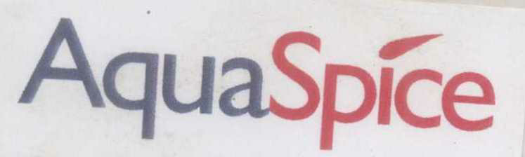 Aquqspice (label) Device mark 945419 Trademark