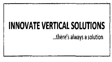 Innovate Vertical Solutions (logo) Device mark 2109830 Trademark
