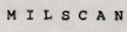 Milscan Device mark 734817 Trademark