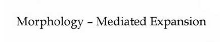 Morphology - Mediated Expansion Device mark 1800057 Trademark